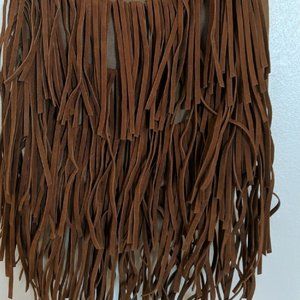 Inc Fringe boho crossbody (like new)